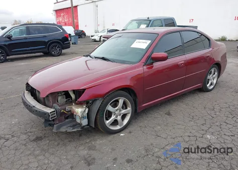 2009 Subaru Legacy 2.5I from USA, damaged, VIN 4S3BL616497236208